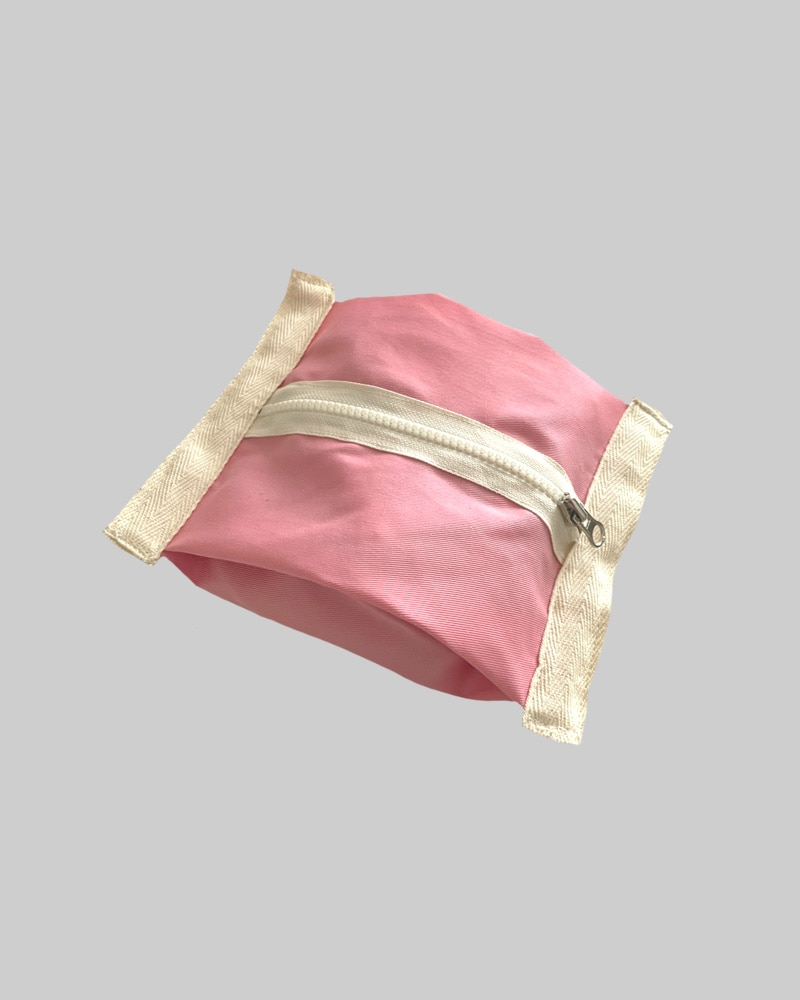 [pouch] zipper pouch pink
